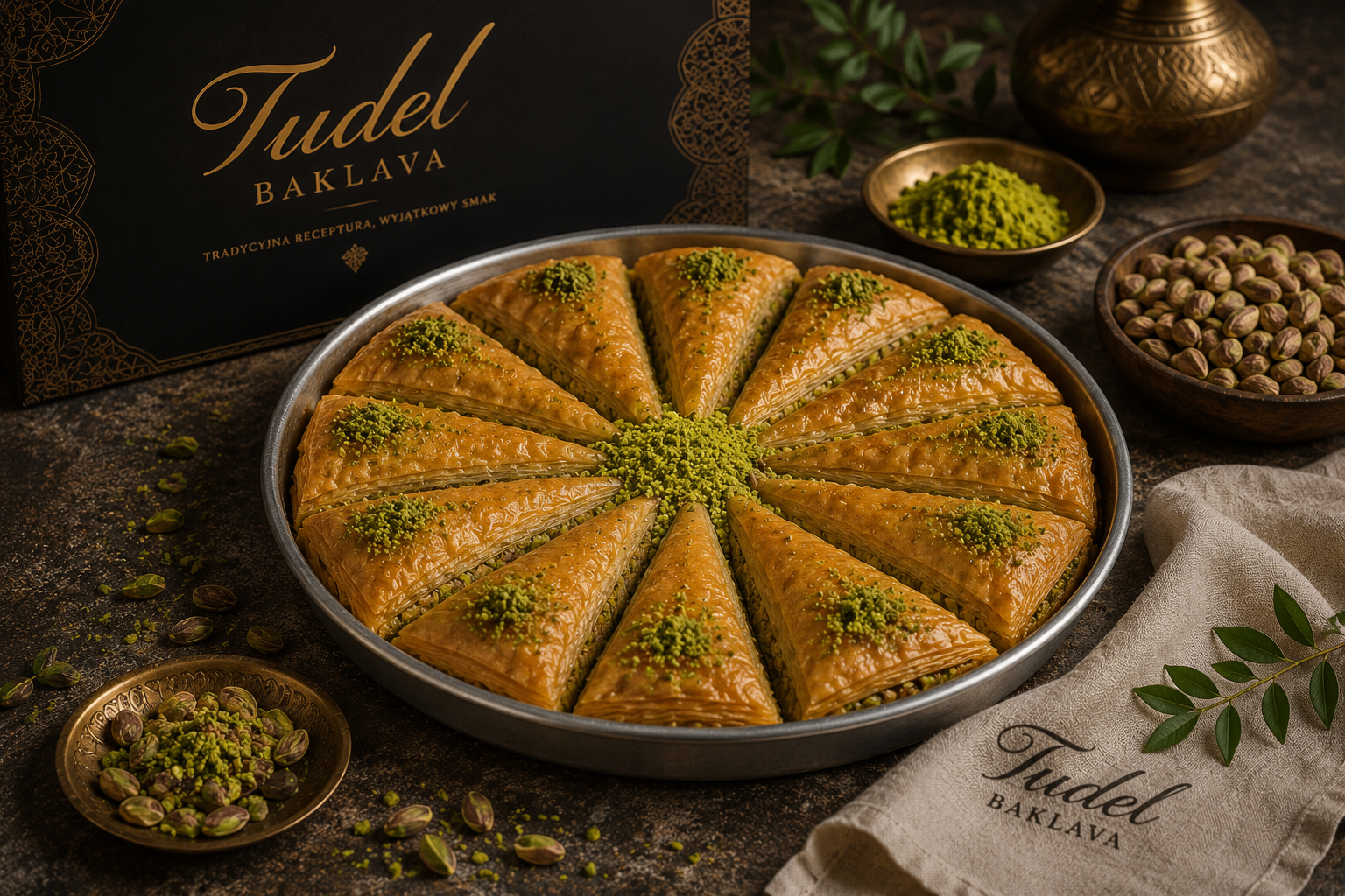 Baklawa Pistacjowa — Trójkąt